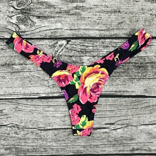 Summer Swimwear for Girls V Shape Sexy Bikini Bottom Women Swimwear Swimsuit Trunk Tango Briefs Panties
