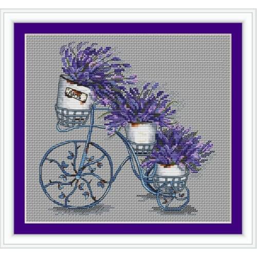 Grey fabric Cross Stitch Kit Packages Counted Cross-Stitching Kits New NOT PRINTED Cross stich Painting Christmas Wreath