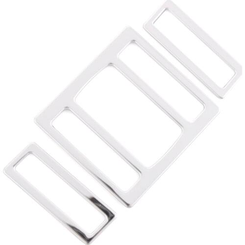 New ! stainless steel Instrument desk outlet Air-conditioning outlet For VW Skoda Octavia A7 A 7 2015 2016