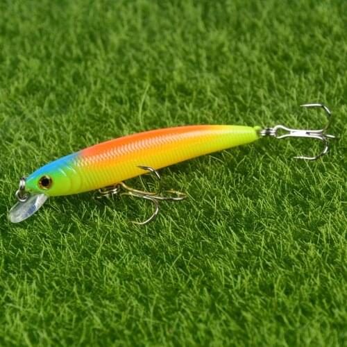 1pc Floating Minnow Fishing Lures Wobblers Pesca Isca Artificial Leurre Peche Jerkbait Carp Fishing Hard Bait 7.5cm 4.9g