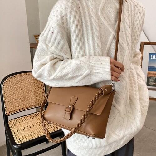 Casual Women Small Pu Leather Handbags High Quality Designer Crossbody Bags for Women Fashion Female Shoulder Messenger Bags New
