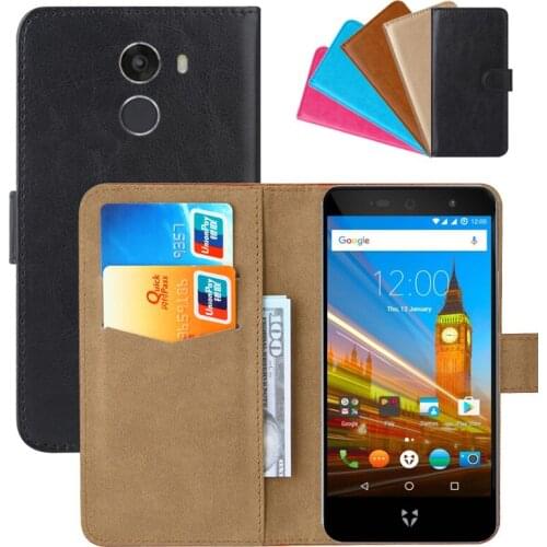 Luxury Wallet Case For Wileyfox Swift 2 X PU Leather Retro Flip Cover Magnetic Fashion Cases Strap