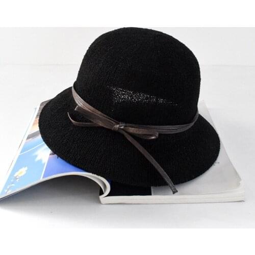 Japanese Art Fisherman Hat Women Summer Travel Leisure sunscreen Sun Hat Korean Edition Outdoor Solid Color Sun Free Shipping