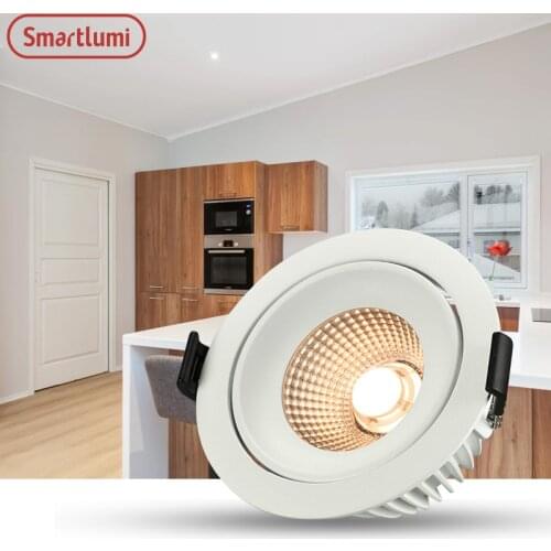 Smartlumi Spot Lights Living Room 220V High-quality Spotlight Lamp For Outdoor Downlight Dimmable Professional Led Downlights