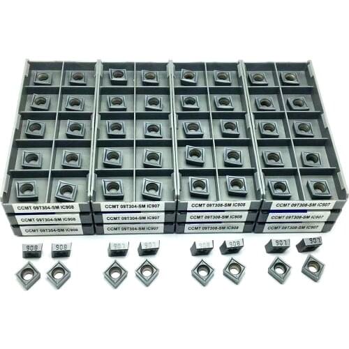 CCMT09T308 CCMT09T304 VP15TF UE6020 US735 Metal Turning Tool Lathe Tool Face Milling Cutter CCMT 09T304 CNC Tool Carbide Insert