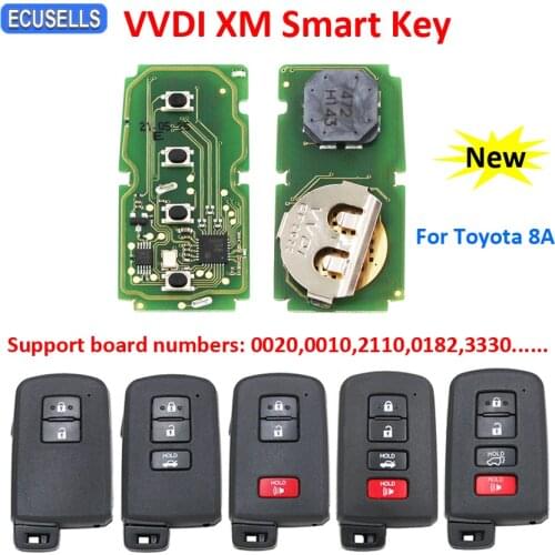 Xhorse VVDI XM Smart Key Universal Remote Control Circuit Board with Shell for Toyota 8A for Key Tool Plus Max VVDI2 VVDI Mini