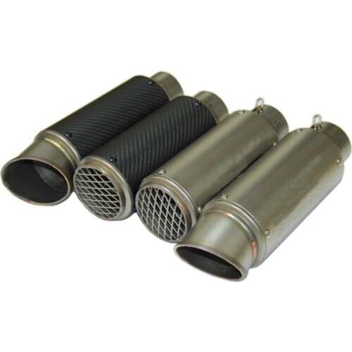 SPEED SCORPION 60mm Motorcycle exhaust pipe Moto exhaust pipe silence muffler with s1000r gsxr middle bend adapt
