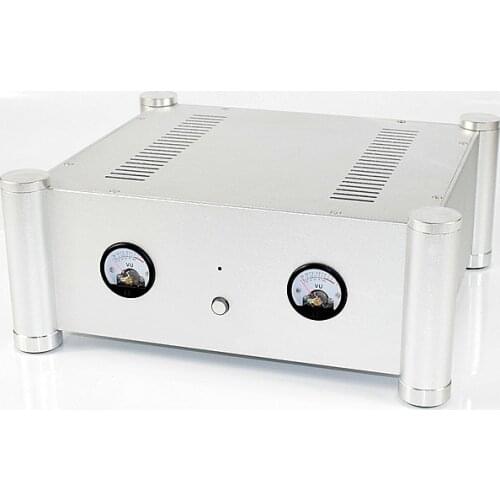 WA126 All aluminum amplifier chassis / Preamplifier case / AMP Enclosure DIY box (355 *145*315mm)
