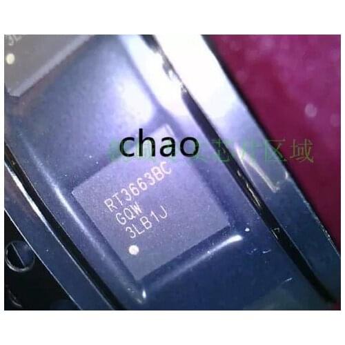 2-5PCS/ RT3663BCGQW RT3663 RT3663BC RT3663C QFN
