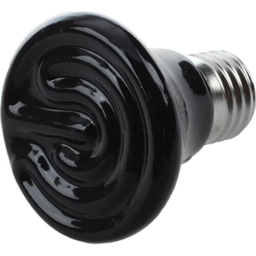 Promotion! Mini Black Ceramic Heat Infrared Lamp Bulb (110V/100W)