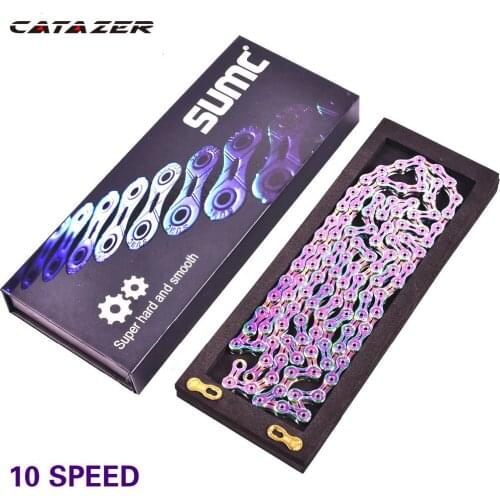 10 Speeds 116 Links Bicycle Chain SX10EL 10S 20S 30S Chains Mountain MTB 10 Speed Chain for M6000 M610 M780 Bicycle Accessories