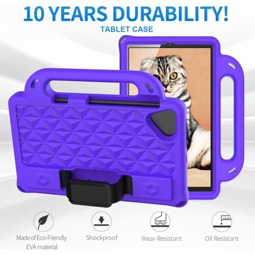 Case For Huawei MediaPad M3 M5 M6 Lite T3 8.0 8.4 Full body Shockproof Kids tablets Cover For Huawei MatePad T8 8.0 capa Fundas