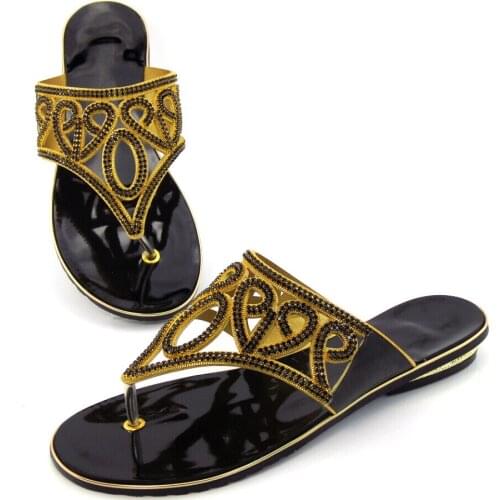 Doershow Speacial Italy design sandals African pu leather BLACK shoes nice heel ,multi Dinner party shoes size 37-43!!DD1-69