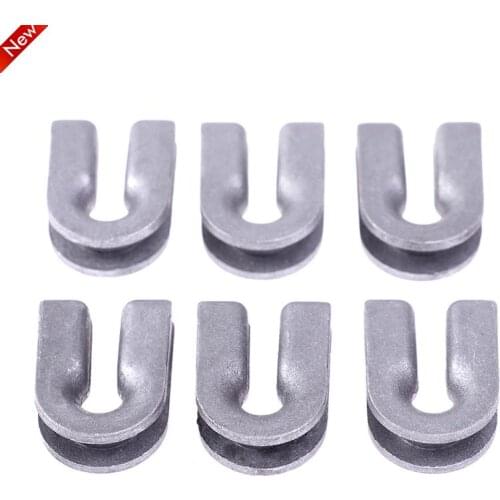 6Pcs Grass Trimmer Head Eyelet Bump And Go Nylon Grass Trimmer Head Parts For T25 T35 Brush Cutter Spare Parts Garden Tools