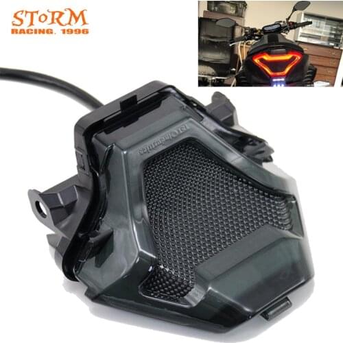 Motorcycle LED Taillight Brake Rear Turn Signal Indicator Lamp Tail Light For Yamaha YZF R3 R25 Y15ZR MT07 FZ07 LC150 MT-07 YZ-F