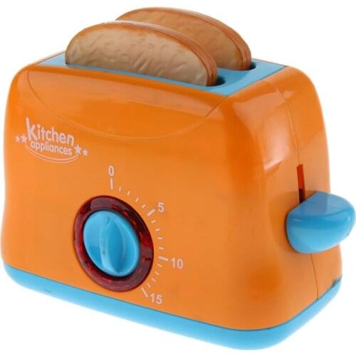 Imitation Game Kit Cookware Bread Machine Pretend Food Game Toy for Children