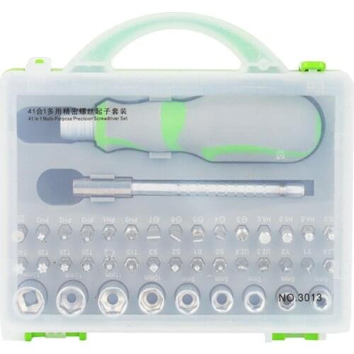 Screwdriver Set 41 In 1 Hand Tools Set Box Retractable Magnetic Screw Driver Bit Set Screw Driver Kit Professional Repair Tools