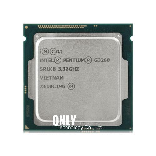 Original Intel Pentium G3260 dual core CPU 3.3GHZ LGA1150 3MB 22nm Dual Core desktops CPU Free shipping