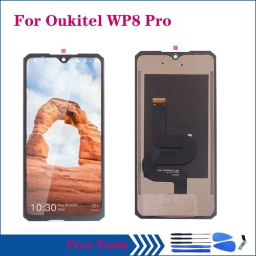 6.49" 100% Original lLCD For Oukitel WP8 Pro LCD Display Touch Screen Assembly Repair Parts For Oukitel WP8 Pro With Tools