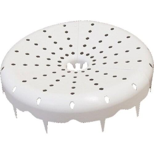Strawberry Stand Balcony Planting Rack White Round Fruit Support Plant Flower Climber Vine Pillar Garden Stand