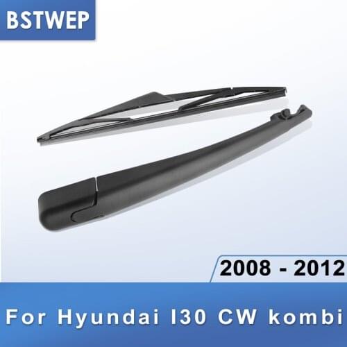BSTWEP Rear Wiper Arm & Blade for Hyundai I30 CW kombi 2008 2009 2010 2011 2012