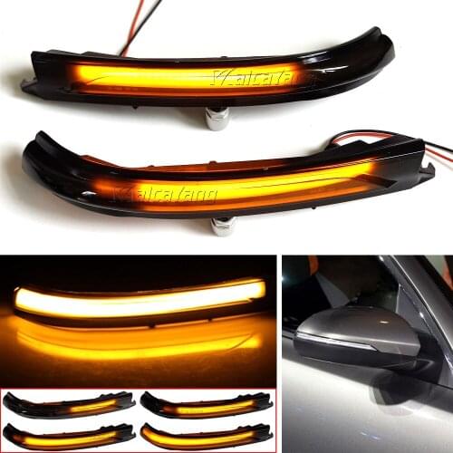 For Kia K5 Optima MK4 JF 2016 2017 2018 2019 2020 LED Dynamic Turn Signal Light Side Wing Mirror Sequential Indicator