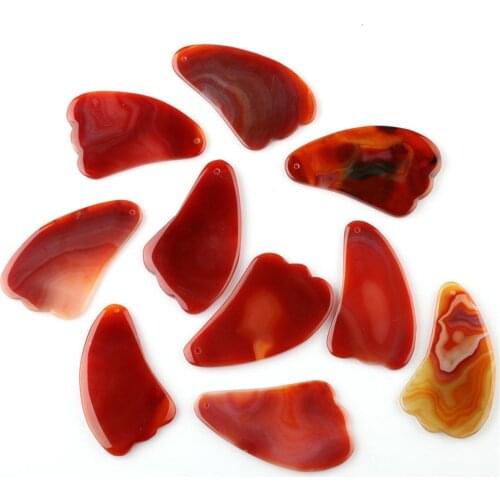 1 Natural Agate guasha Carnelian Gua Sha Body And Face Massage Tool Acupuncture