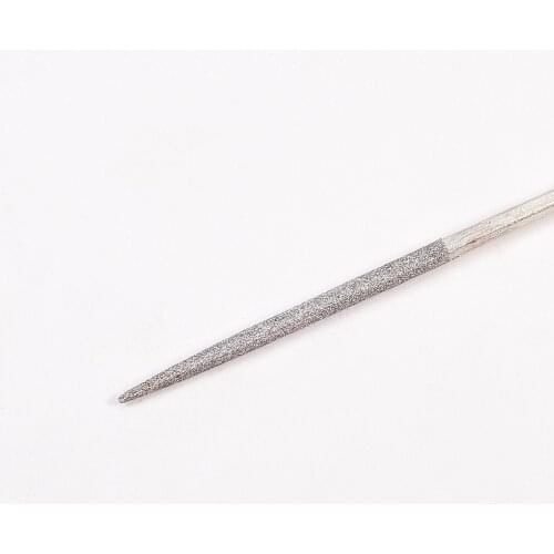Utoolmart 1-10PCS Files 2-5mm Needle Files carbon steel triangle/Round/Flat Fine tooth Household Hand Tools