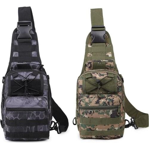 Military Bag Men Tactical Nylon Cross Shoulder Bags for Outdoor Sports Hiking Camping Travel 600D Oxford Backapack Camouflage
