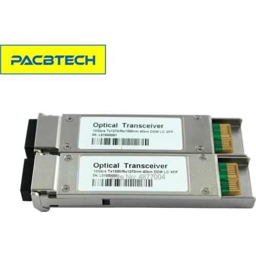 2pcs/1pair 10km BIDI 10G XFP SFP Module Singlemode Single fiber 10KM All brand switch compatible