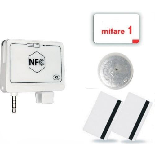 ACR35 NFC MobileMate Card Reader untuk ponsel algoritma dan DUKPT kunci system +English SDK