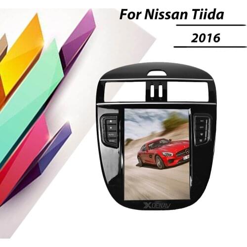 Tesla HD Screen Carplay For Nissan Tiida Versa 2016 Car Radio GPS Navigation Multimedia Video Player Head Unit