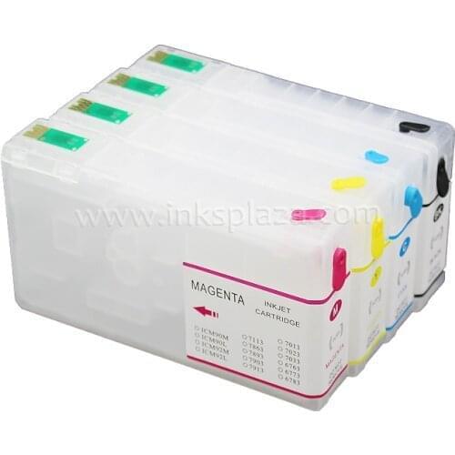 CISSPLAZA 2sets T7901 T7911 79XL refill ink cartridge compatible For Epson WorkForce WF4630 WF4640 WF5620 WF5690 WF5110 WF-5190