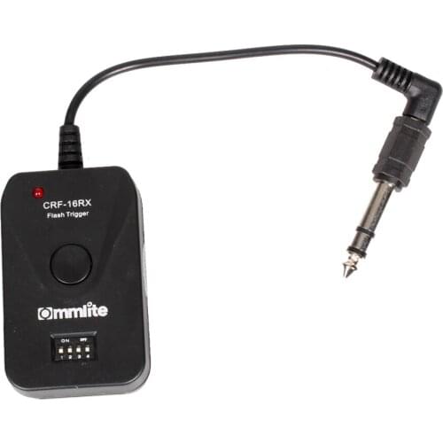 Commlite Wireless 16-Channel Radio Flash Trigger Kit for Strobes 1 Transmitter 2 Receiver for All Cameras and Studio Flashes