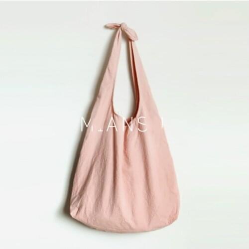 Korean environmental portable shopping bag portable canvas bag cotton bag womens bag
