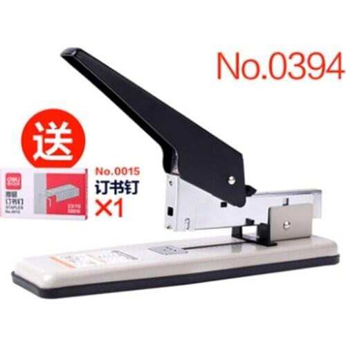 NO0394 Heavy Duty Stapler with 500pcs 23/10 Staples, 80 Sheet Capacity For Office Home