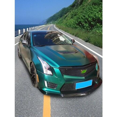 Fit For Cadillac Atsl Refitting Big Package Wai Overseas v Bar Middle Net Machine Cover Leaf Plate Tail Front