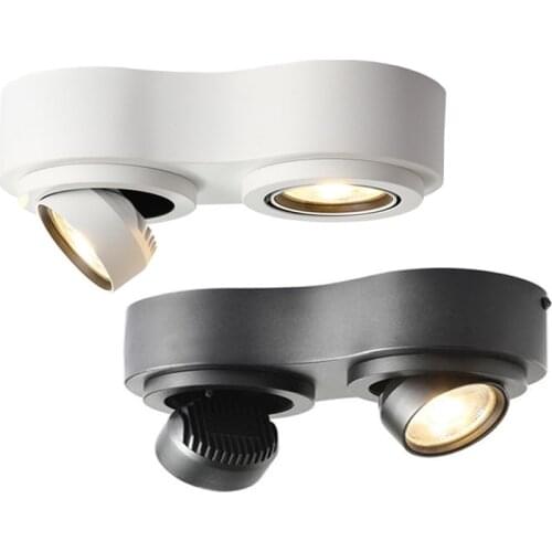 Surface Mounted LED COB Downlight14W Rotating LED Spot Light Ceiling Lamp with LED Driver AC110V/220V