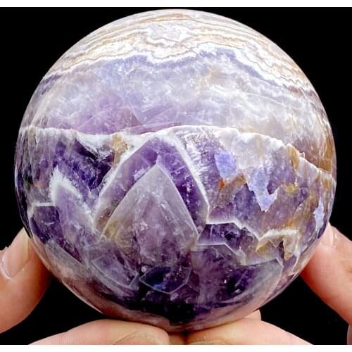 Natural Dream Amethyst Quartz Crystals Sphere ball Healing Gifts For Home Decoration