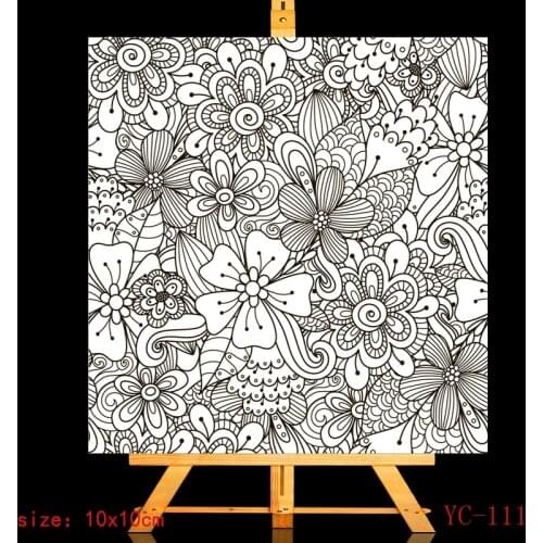 ZhuoAng Blooming flower Clear Stamps/Card Making Holiday decorations For scrapbooking Transparent stamps