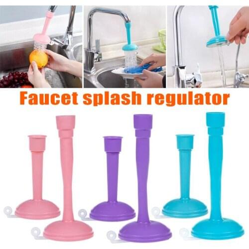 PVC Kitchen Faucet Water-saving Filter Head Tap Extender Spray Home Tool Boost Kitchen Anti Splash Filter Nozzle PI669