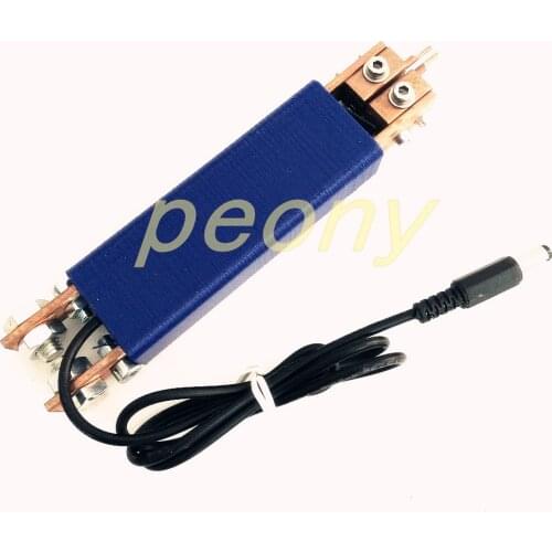 Spot welding pen automatically triggers hand-held spot welding machine