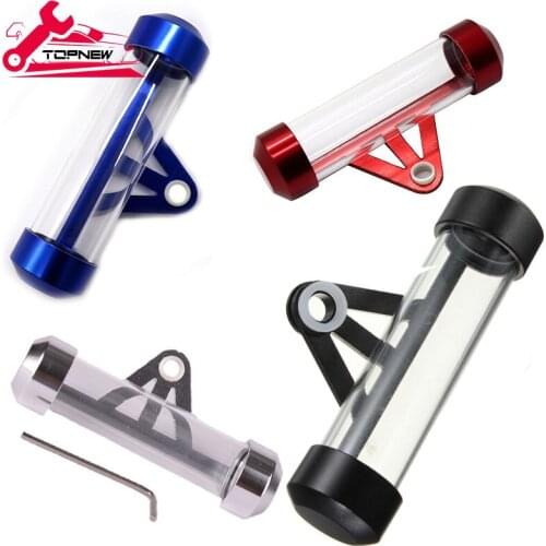 Motorcycle Tax Tube Universal Waterproof Motorbike Secure Tax Disc Tube Cylindrical Holder Frame Motorcycle Accessories