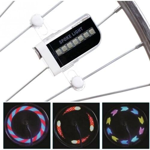14led Bicycle Wheels Spoke Lights Colorful Motorcycle Cycling Warning Light 30 picture Waterproof Decorative Spoke Lights