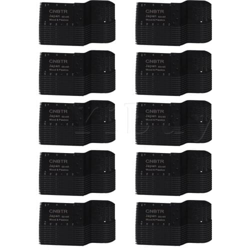 100 x High Carbon Steel Saw Blades Japanese Teeth Oscillating Tools