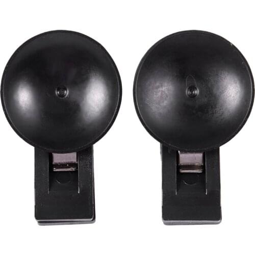 2pcs car window sun shade cloth cards bills sucker with clamp