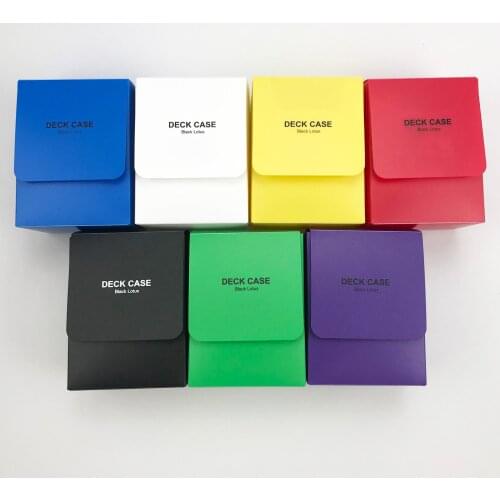 2 PCS Protable Black Lotus Storage Box,1 Set MTG Cards Deck Case, TCG CARDS Trading Cards Deck Storage Case for Magic/PKM/Yugioh