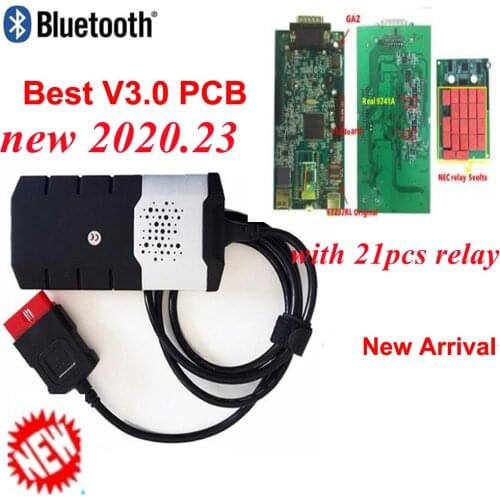 2021 NEW VCI 2018R0/2017.R3 Best Software 2016.R0 KEYGEN VD DS150E CDP Tcs Bluetooth for Delphis obd2 Diagnostic Tool with Usb