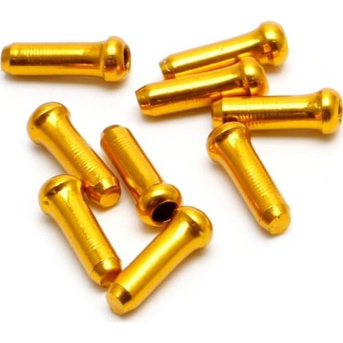 30Pcs MTB Bicycles Brake Wire End Core Cap Cable Aluminum Cover Gear Bikes Parts