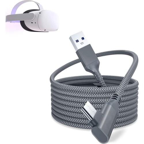 5M Data Line For Oculus Quest 2 Link Headset USB 3.0 Type C Data Charging Cable Transfer Type-C To USB-A Cord VR Accessories